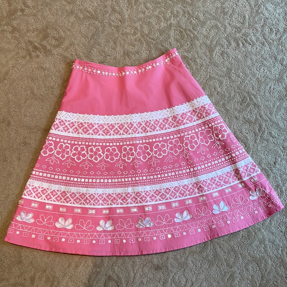 Gorgeous Basil & Maude skirt size 10.